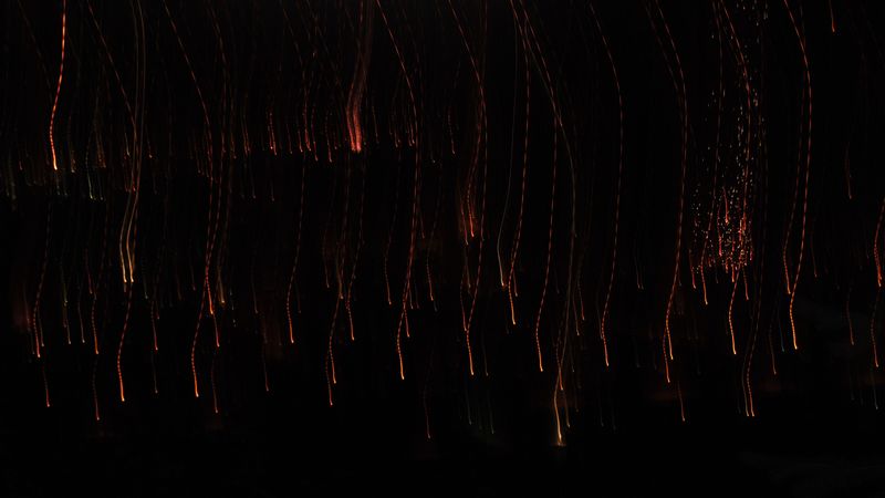 sparks, long exposure, drop, 4k