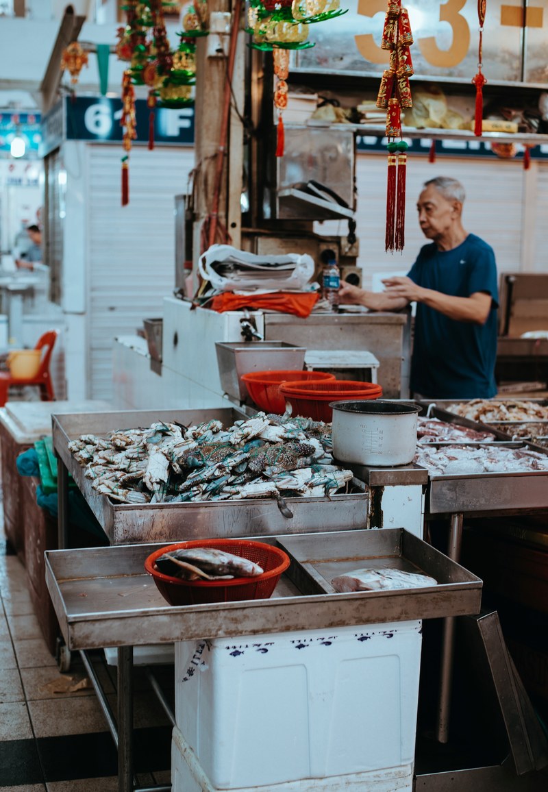 stall fish market fresh fish and market hd, 4k