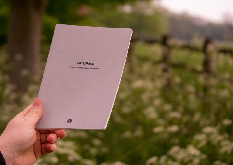 unsplash book unsplash write something awesome and notepad 4k