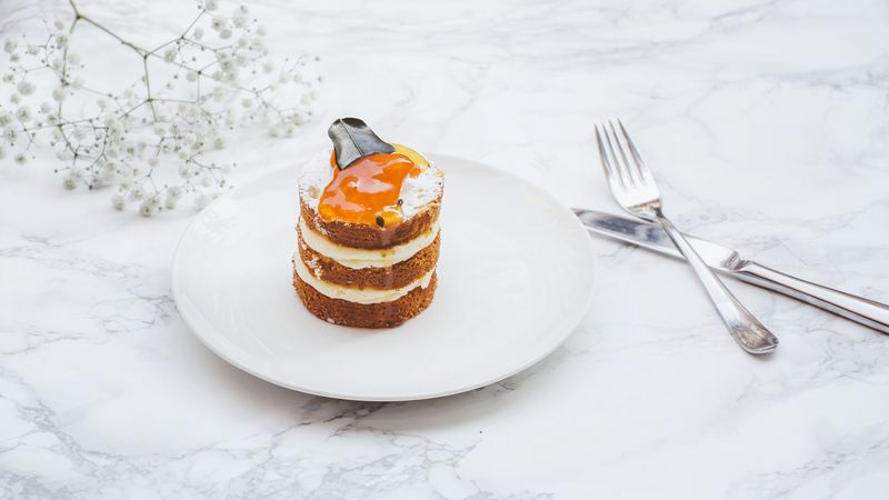 cake, dessert, biscuit, cream, 4k