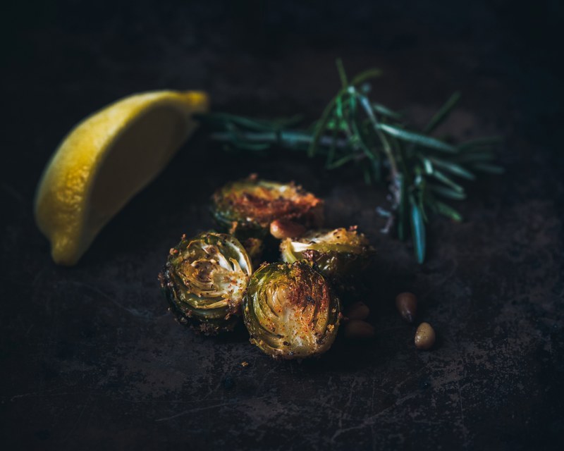 crispy brussel sprouts 4k