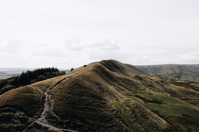 the view from mam tor 4k