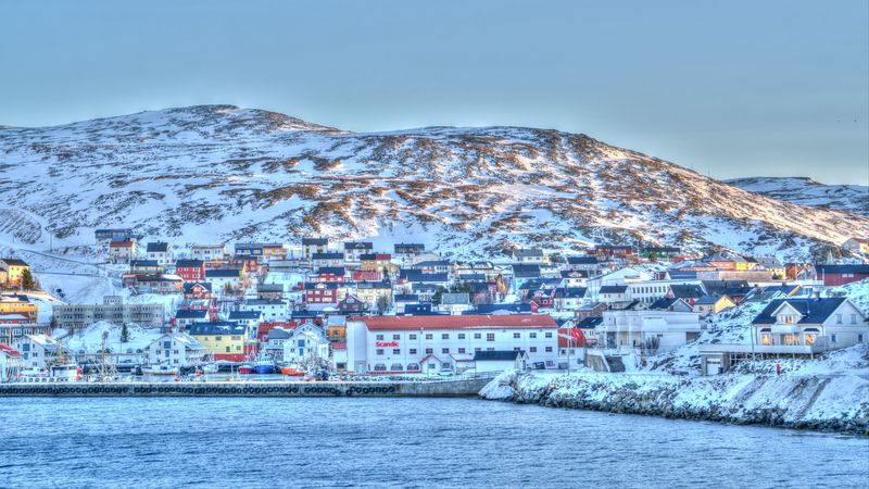 norway, coast, sea, scandinavia, harbor, 4k