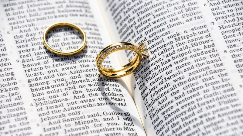 rings, jewelry, book, 4k