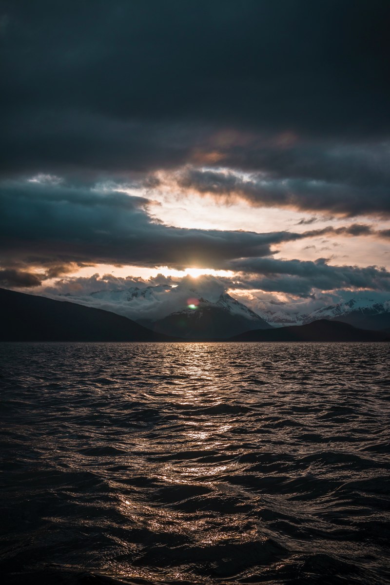 dusk water sunset and ripple hd, 4k