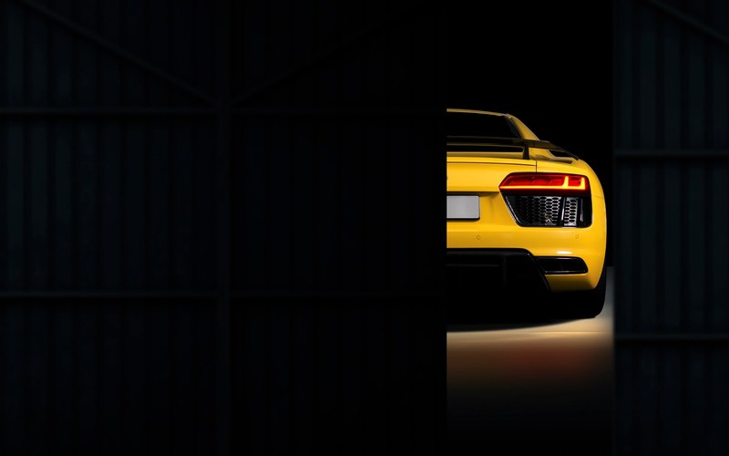 audi r8 v10 plus 4k