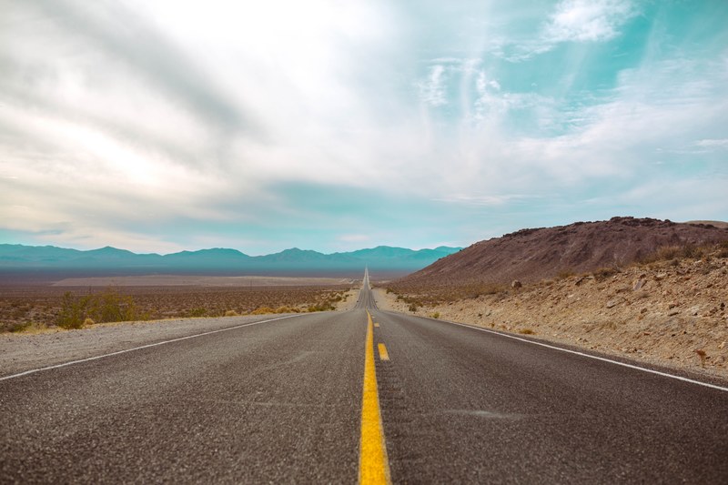 travel endless roads 4k