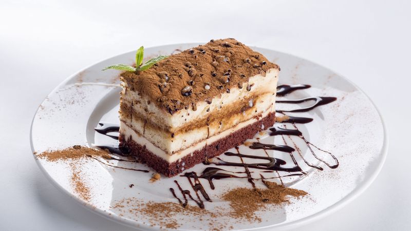 cake, souffles, cream, chocolate, 4k