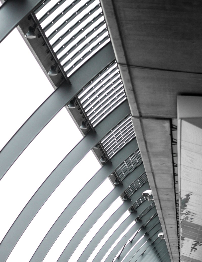 metropolitan city walkway and silver hd, 4k