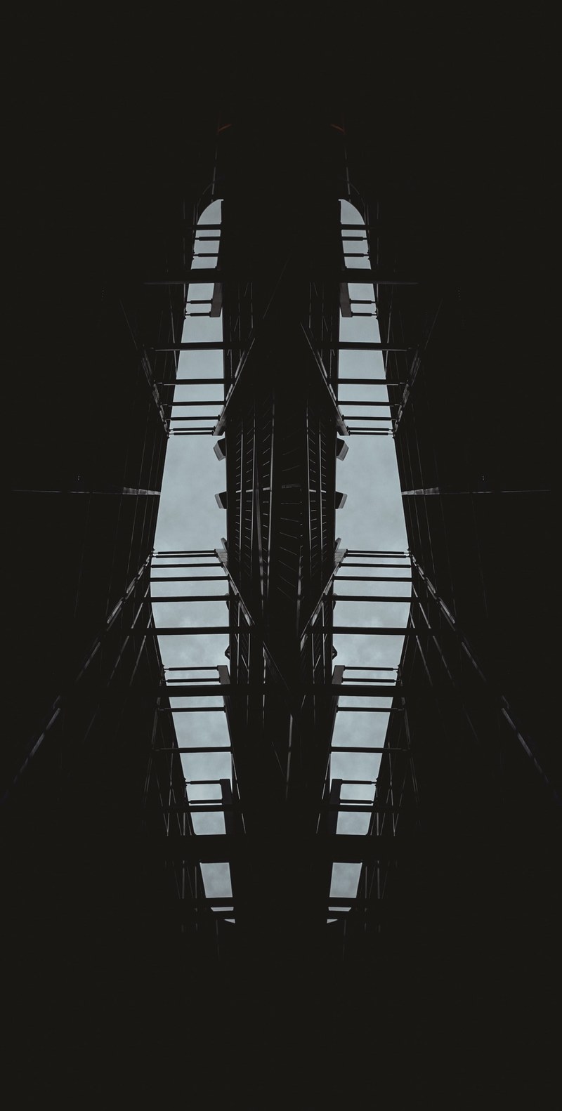 building architecture structure and dark hd, 4k