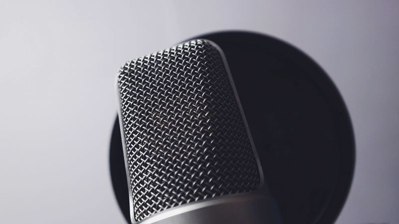 microphone, amplifier, closeup, 4k