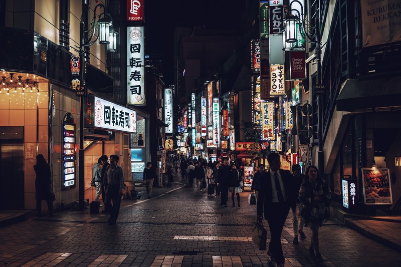 street city urban and road 4k