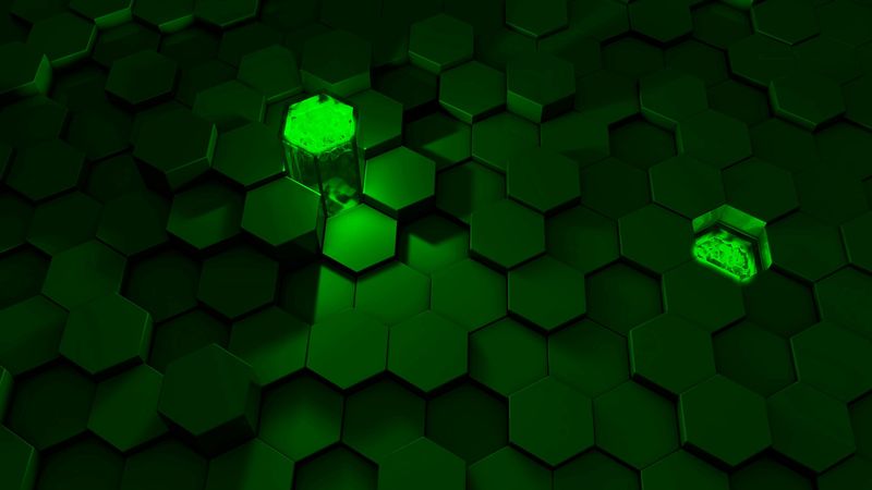 honeycomb, volume, 3d, 4k