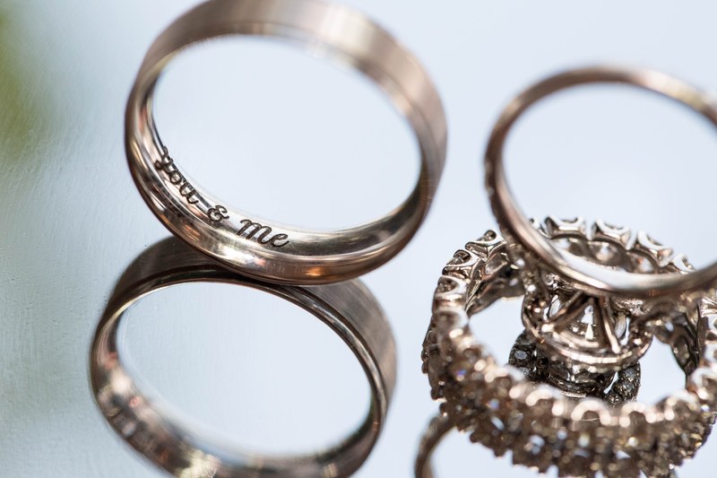 wedding jewelry just married wedding detail and ring 4k