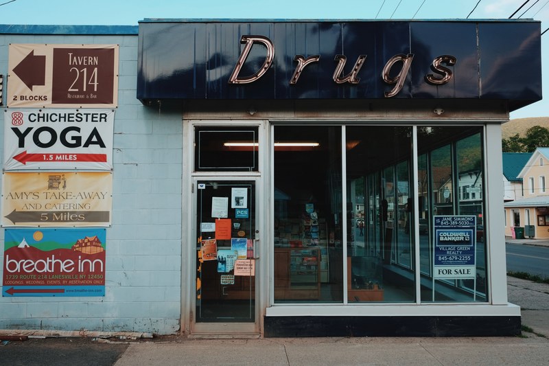 abandoned catskill pharmacy and drug 4k