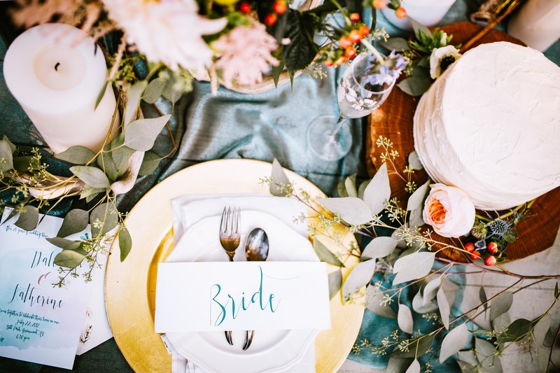 wedding table bride floral and styled shoot 4k