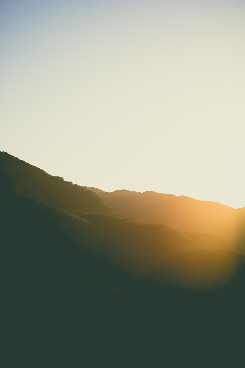 mountain sunlight sunrise and sun hd, 4k