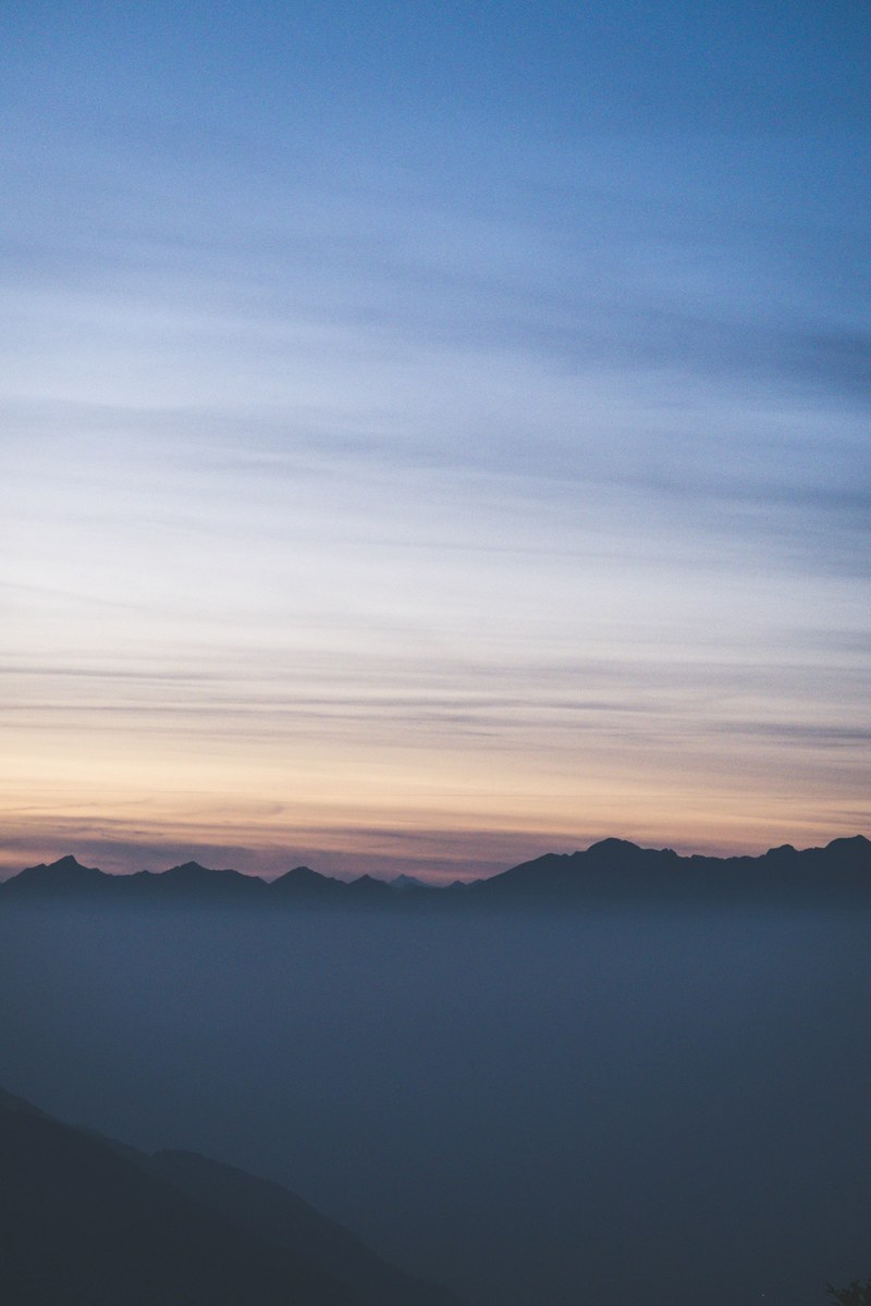 mountain sunset sunrise and landscape hd, 4k