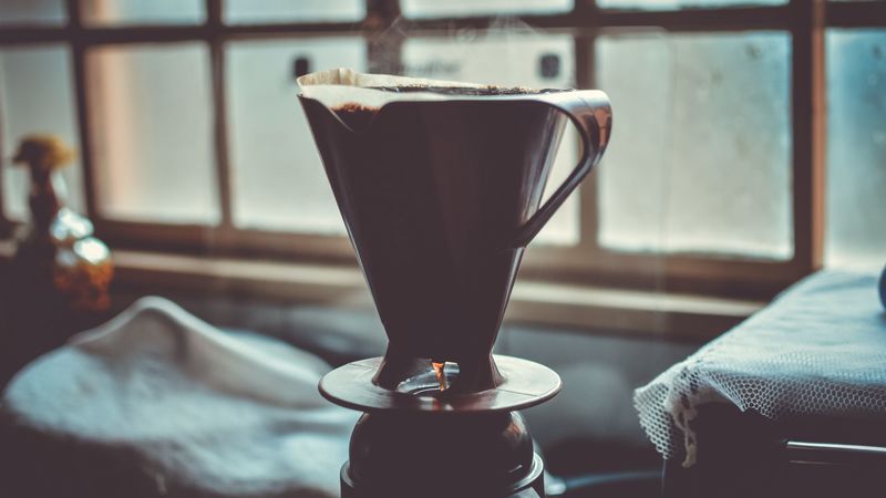 coffee, cooking, vapor, 4k