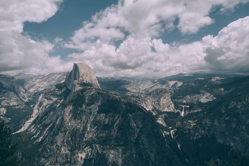 cloud mountain rock and mountain range 4k