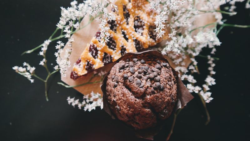 cupcake, muffin, pastry, dessert, 4k