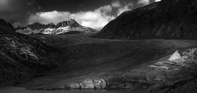 mountain range landscape mountain and peak 4k