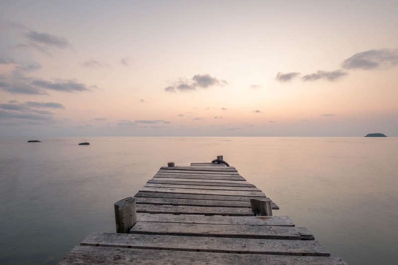 sunset on koh chang thailand 4k