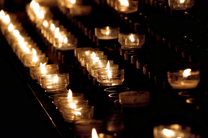 candle candles flames and candle light 4k