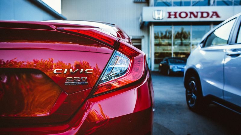 honda civic, turbo, sports car, 4k