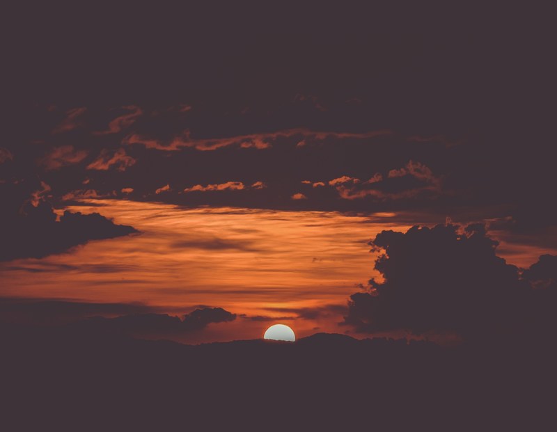 sky sunset sunrise and cloud 4k