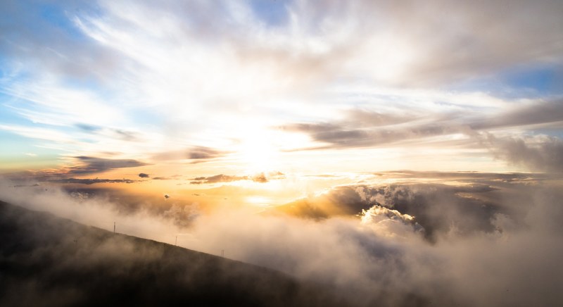 cloud sunset sunrise and sky 4k