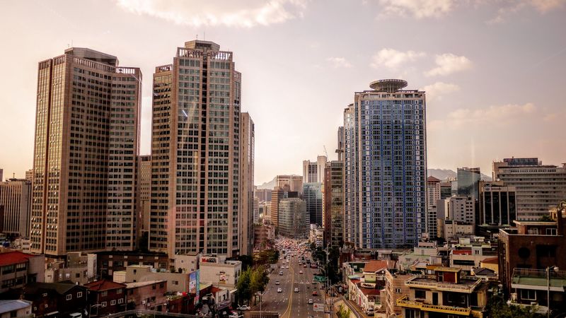 architecture, building, road, 4k