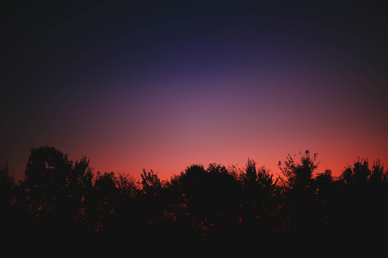 open blue violet and orange 4k