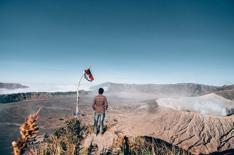 top mountain bromo and merapi 4k