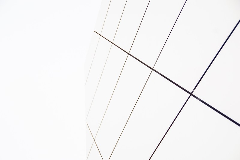a minimalist facade as seen in lyon, _minimalist facade lyon 4k