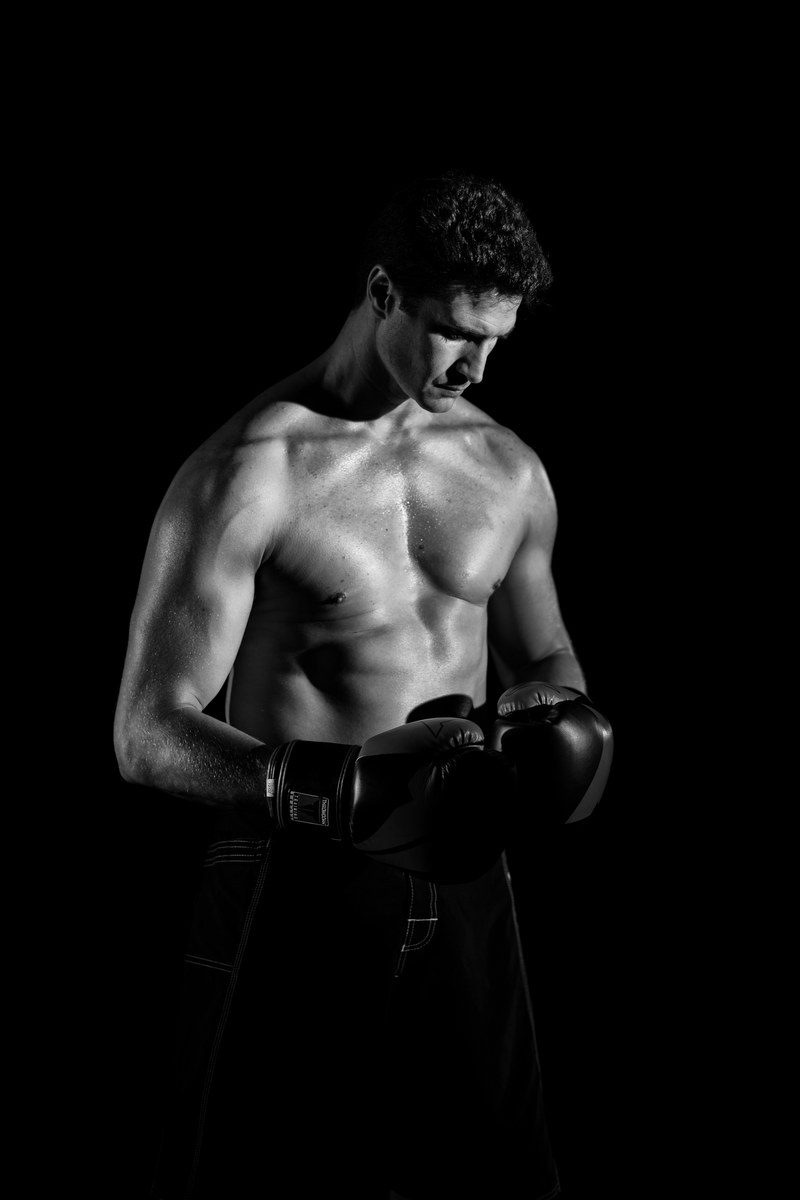 man boxing boxer and black and white hd, 4k