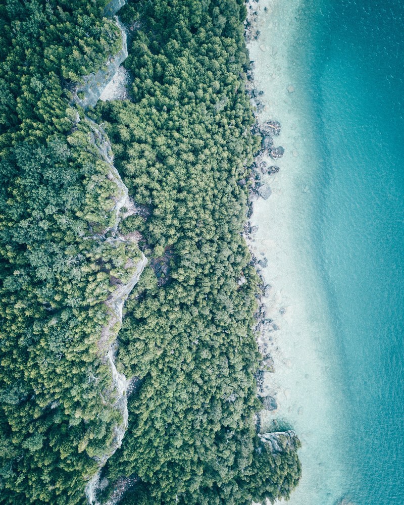 the beautiful bruce peninsula canada 4k