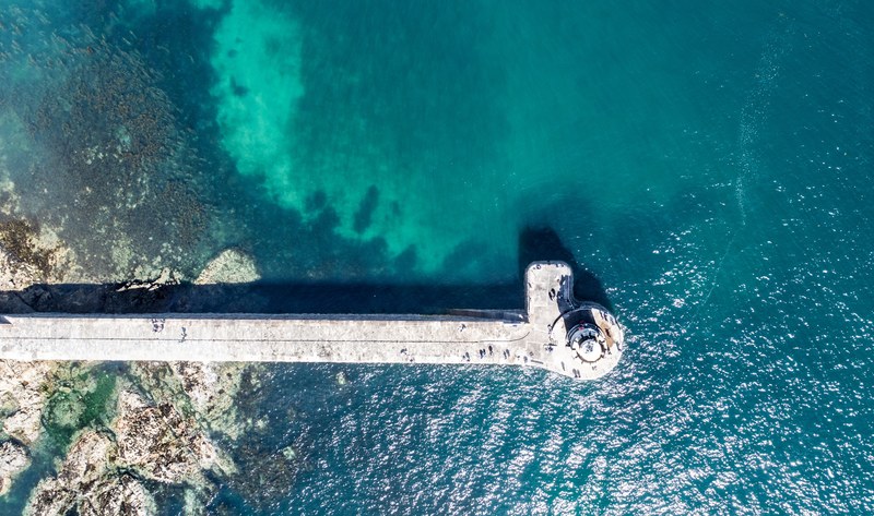 harbour entrance st_ peter port guernsey 4k