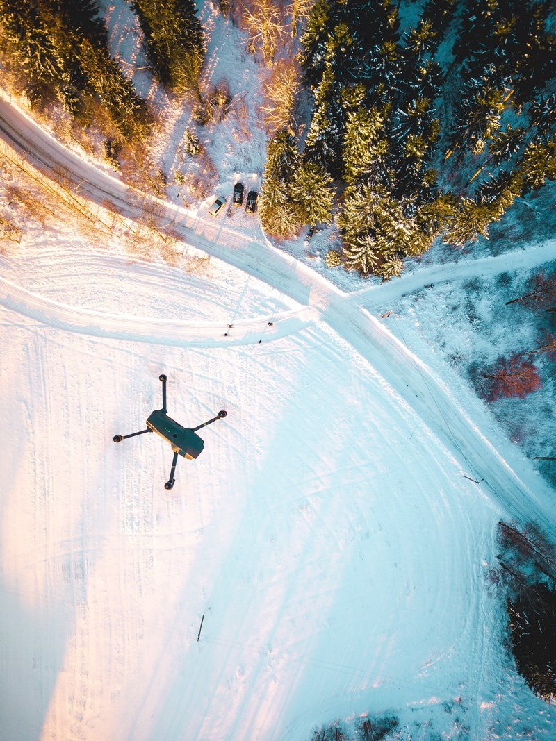 aerial view drone from above and building hd, 4k