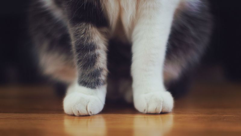 cat, paws, furry, 4k