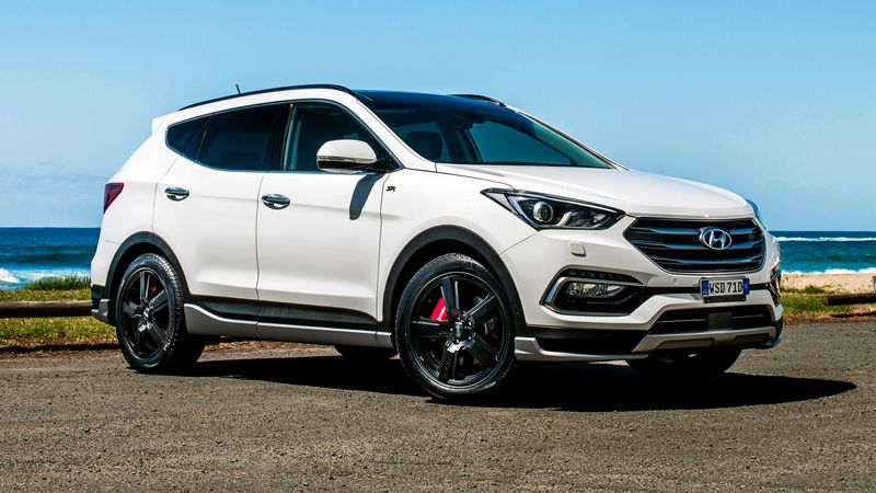 hyundai, santa fe, crossover, 4k