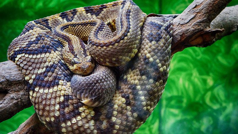 rattlesnake, snake, scales, 4k
