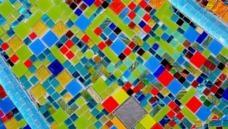 sun catcher mosaic mural 4k