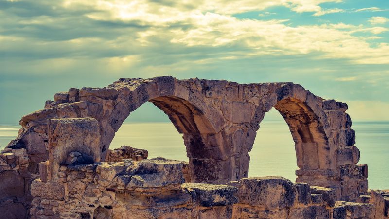 cyprus, curio, ruins, antiquity, 4k