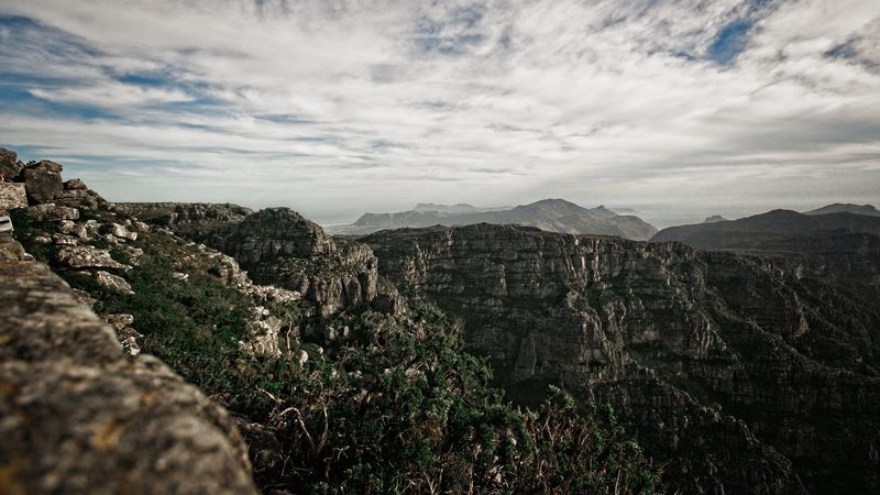 mountain, cliff, pinnacle, 4k
