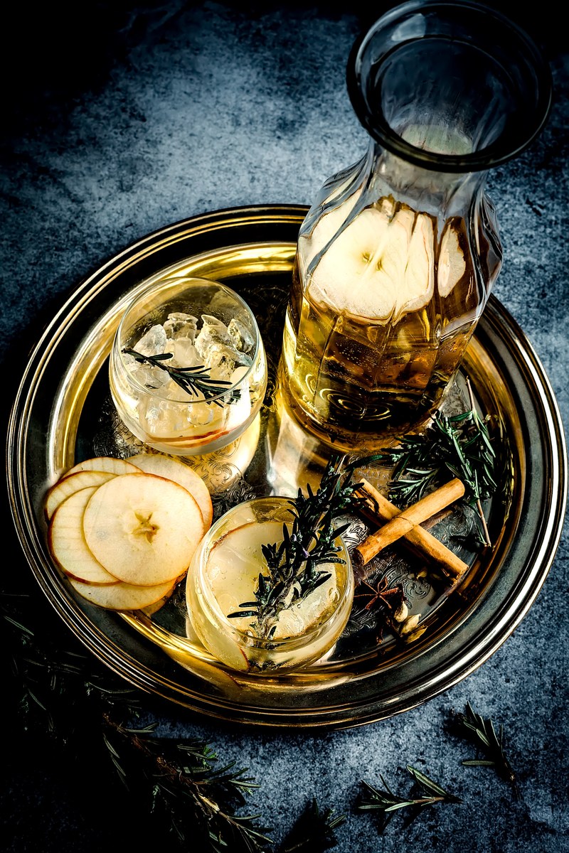 mulled apple cider 4k