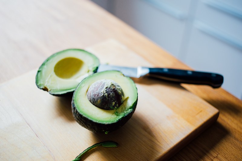 making an avocado toast 4k
