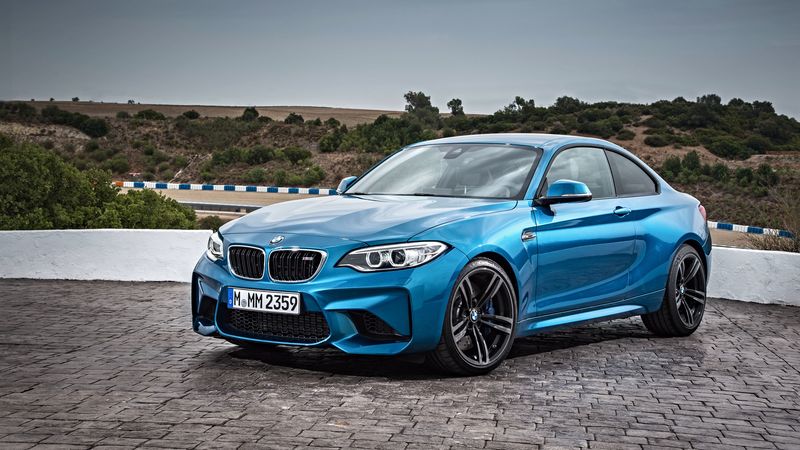 bmw, f87, side view, 4k
