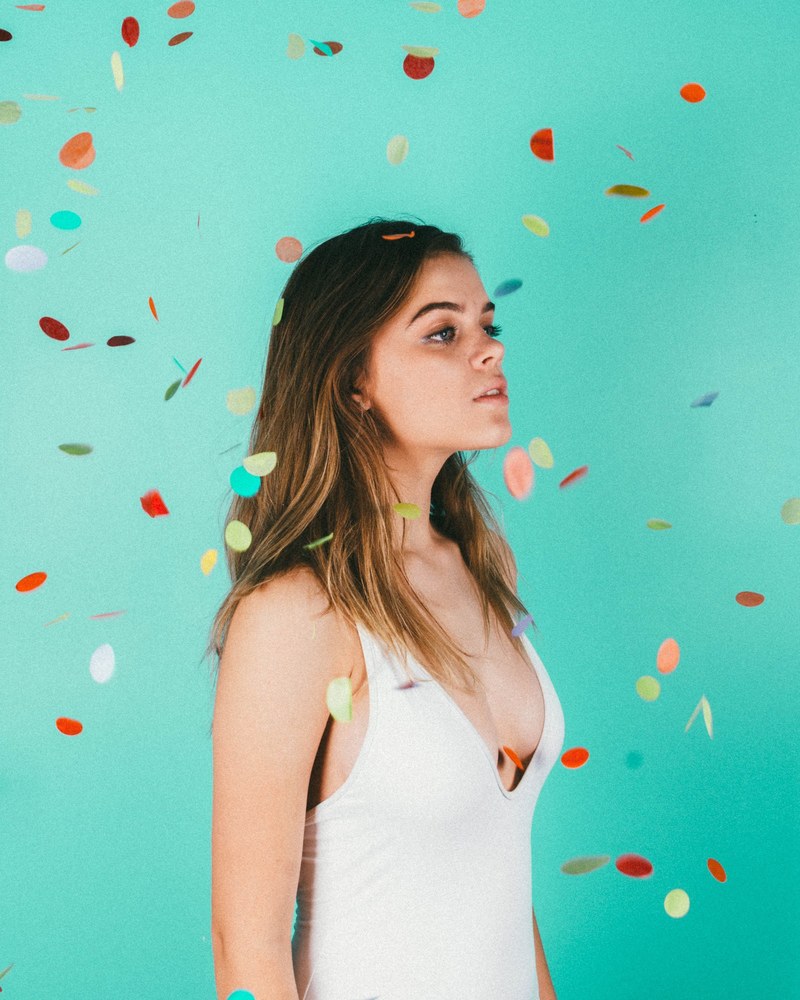 confetti shower 4k