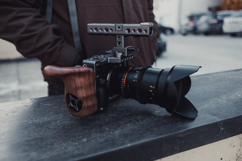camera lens tech and equipment 4k